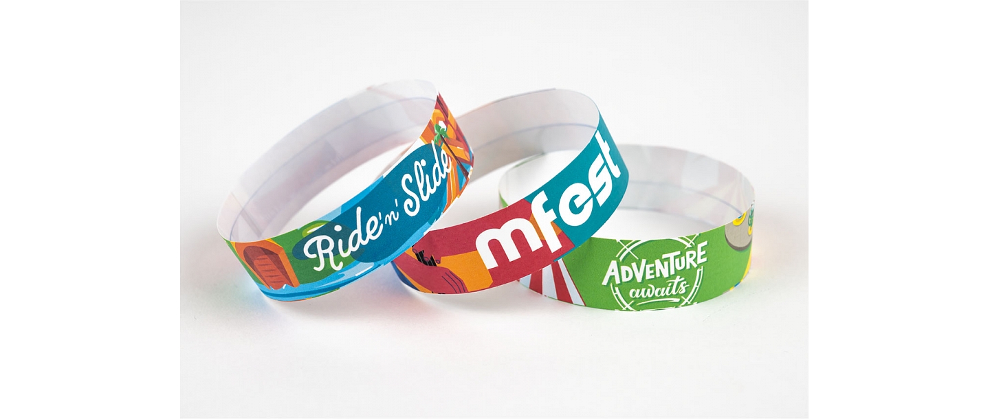 Tyvek bracelets