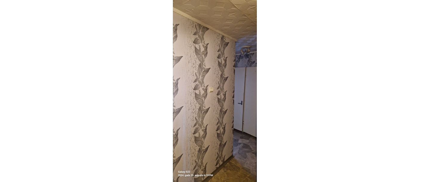 Wallpapering and wall decoration works.