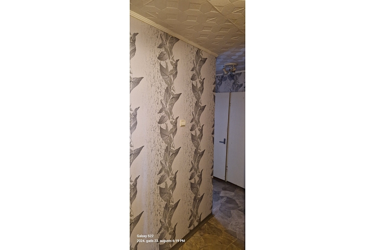 Wallpapering and wall decoration works.