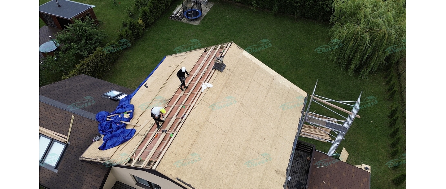 Rolled profile mounting