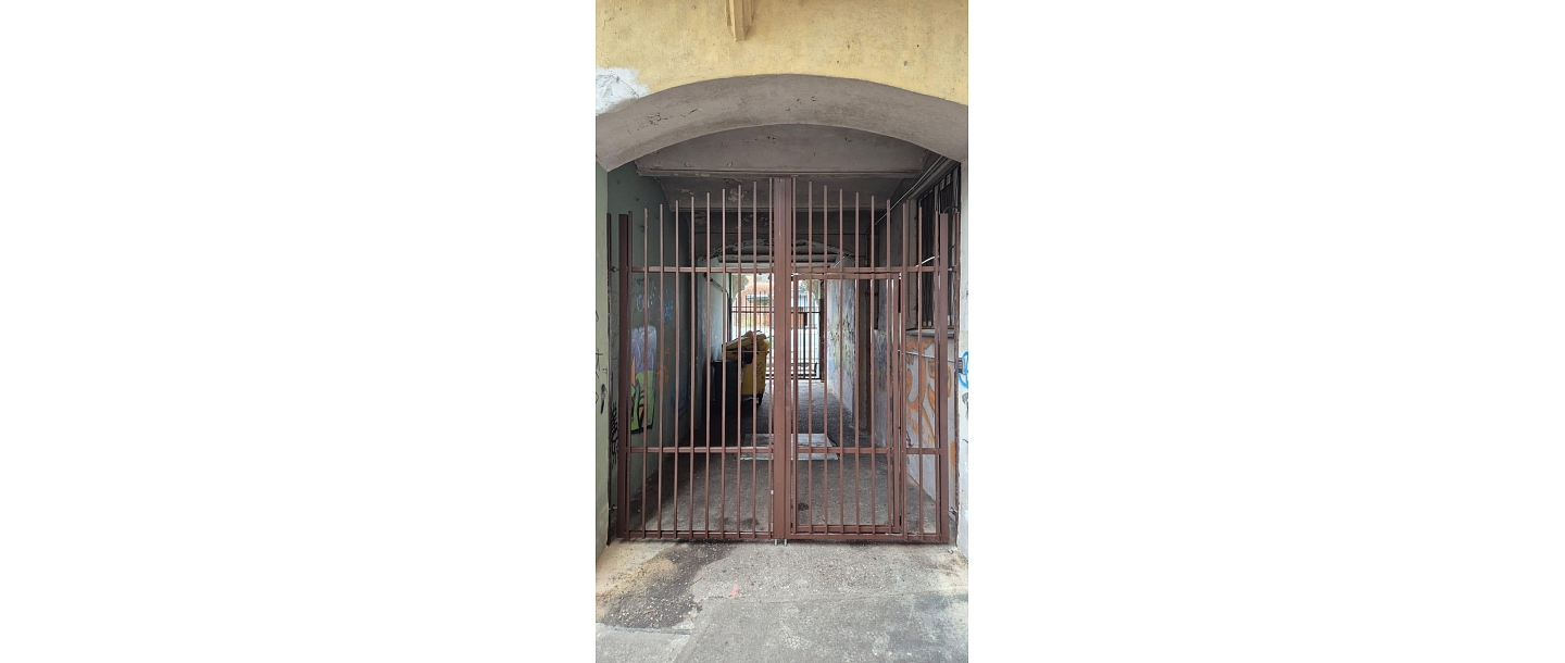 Swing gates with built-in pedestrian gates