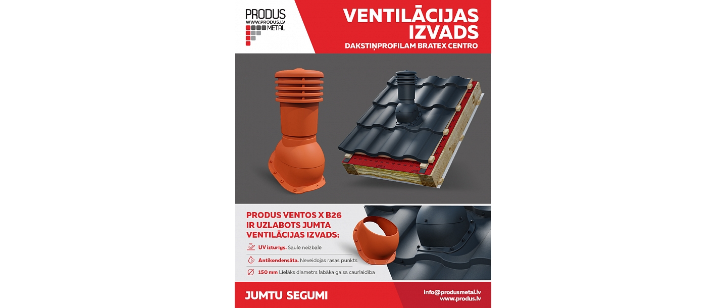 Ventilācijas izvadi