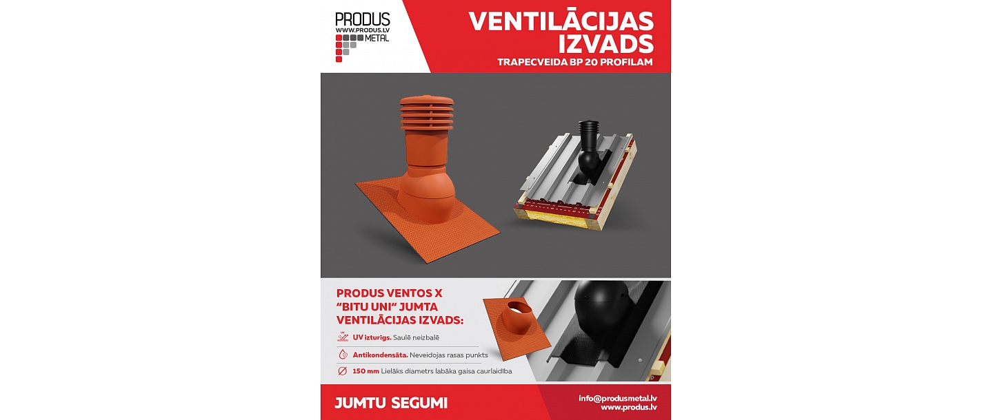 Ventilācijas izvadi