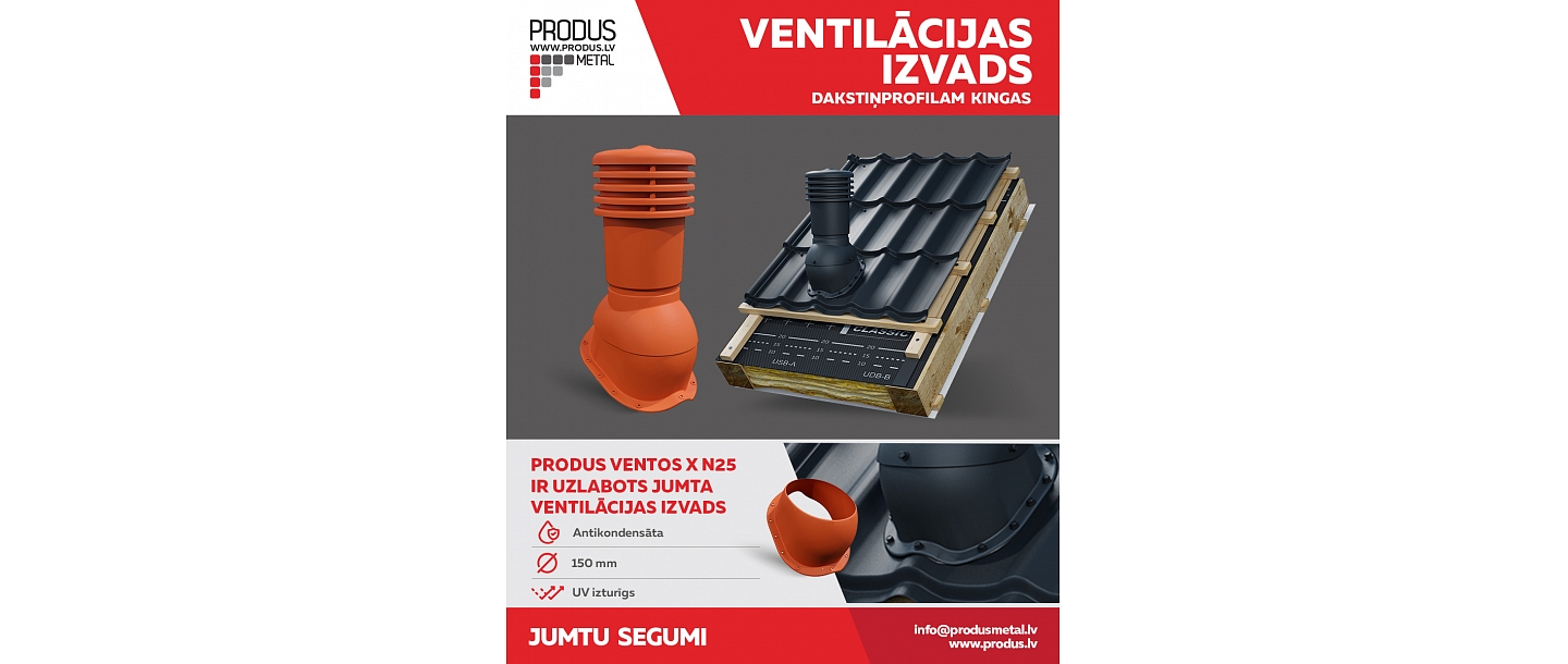 Ventilācijas izvadi