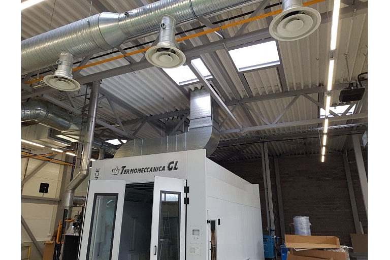 Ventilation system installation