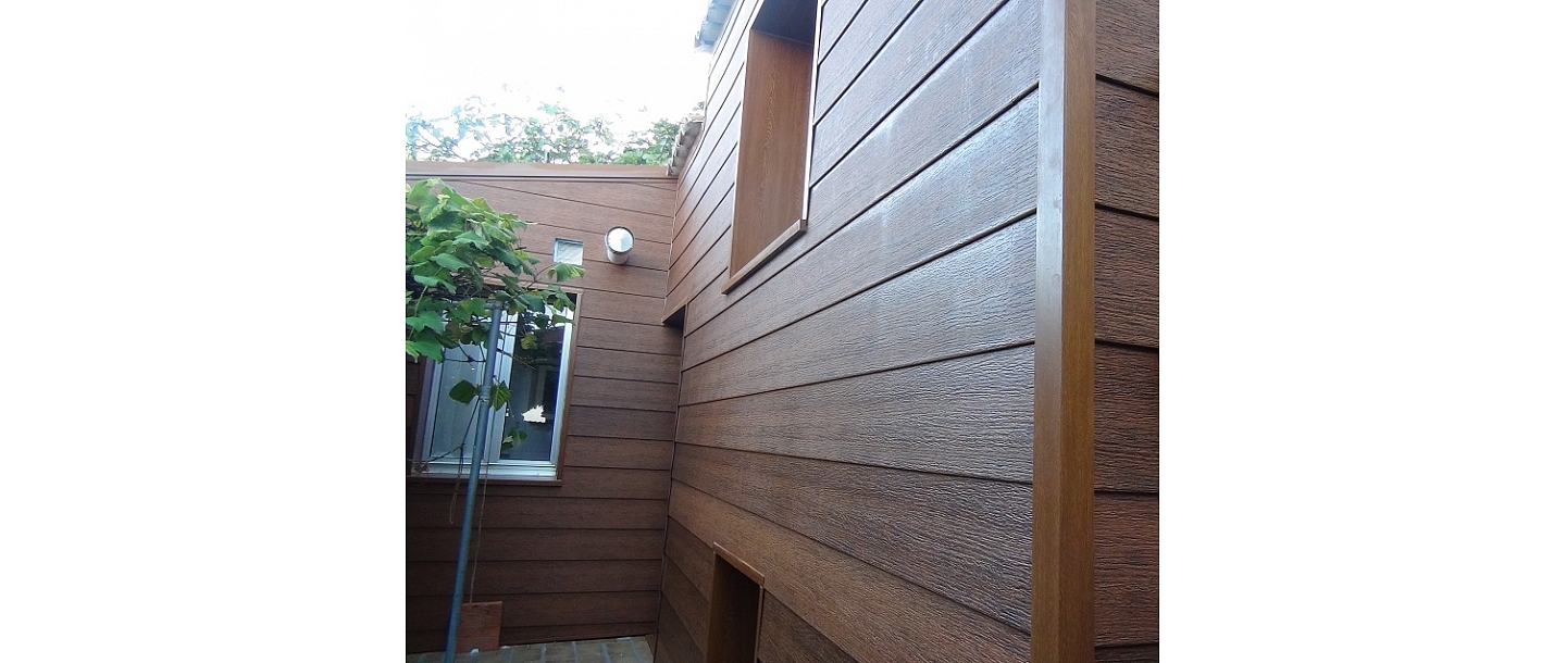 Ventilejamas Fasades apdare fs201 Wood Desing Zelta Ozols