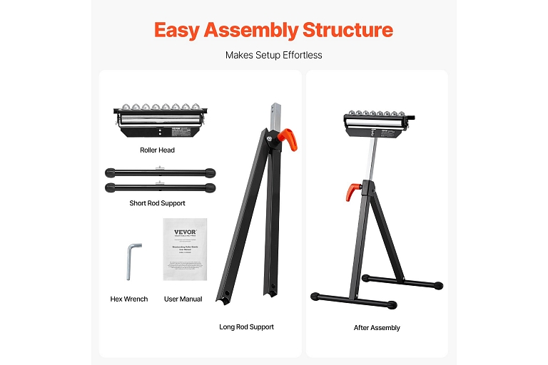VEVOR adjustable roll stand