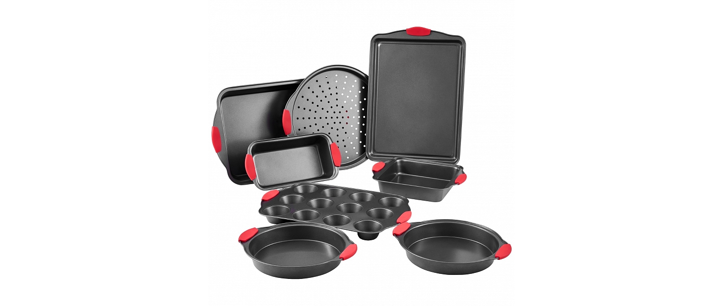 VEVOR Non-Stick Carbon Steel Frying Pan Set