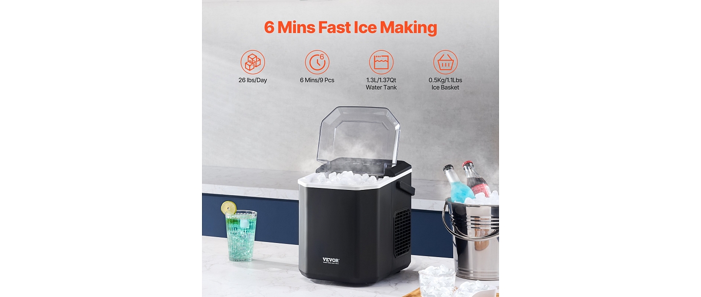 VEVOR portable ice maker