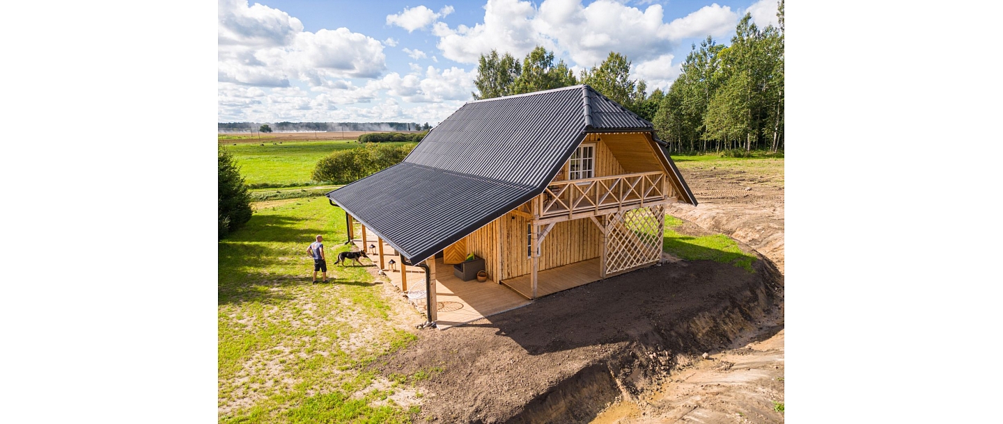 Guest house for relaxation