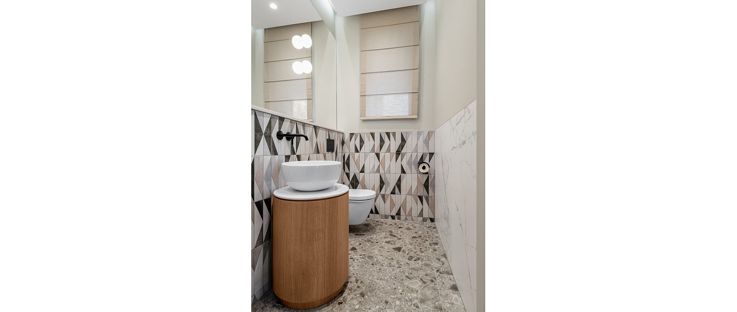 Guest toilet in a private house