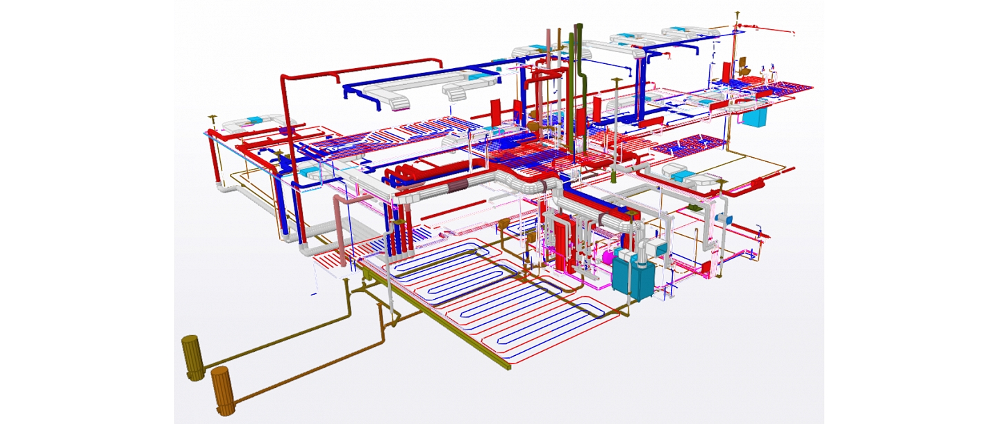 Integration of complex HVAC and ventilation systems