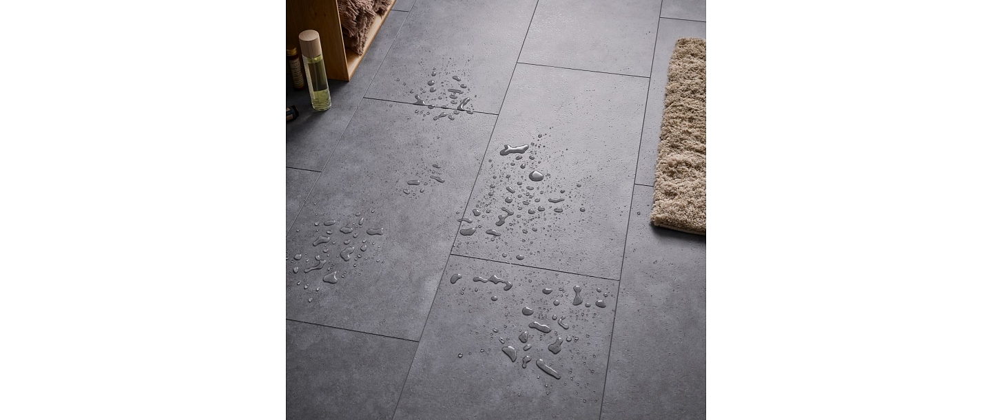 Vinyl Grid Rigio CONCRETE DARK1