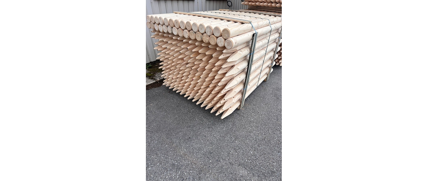 Turned material