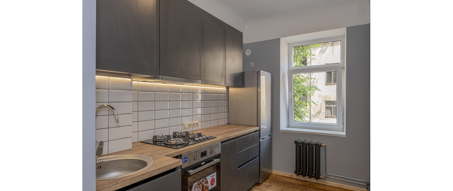 Kitchen work on Stabu Street