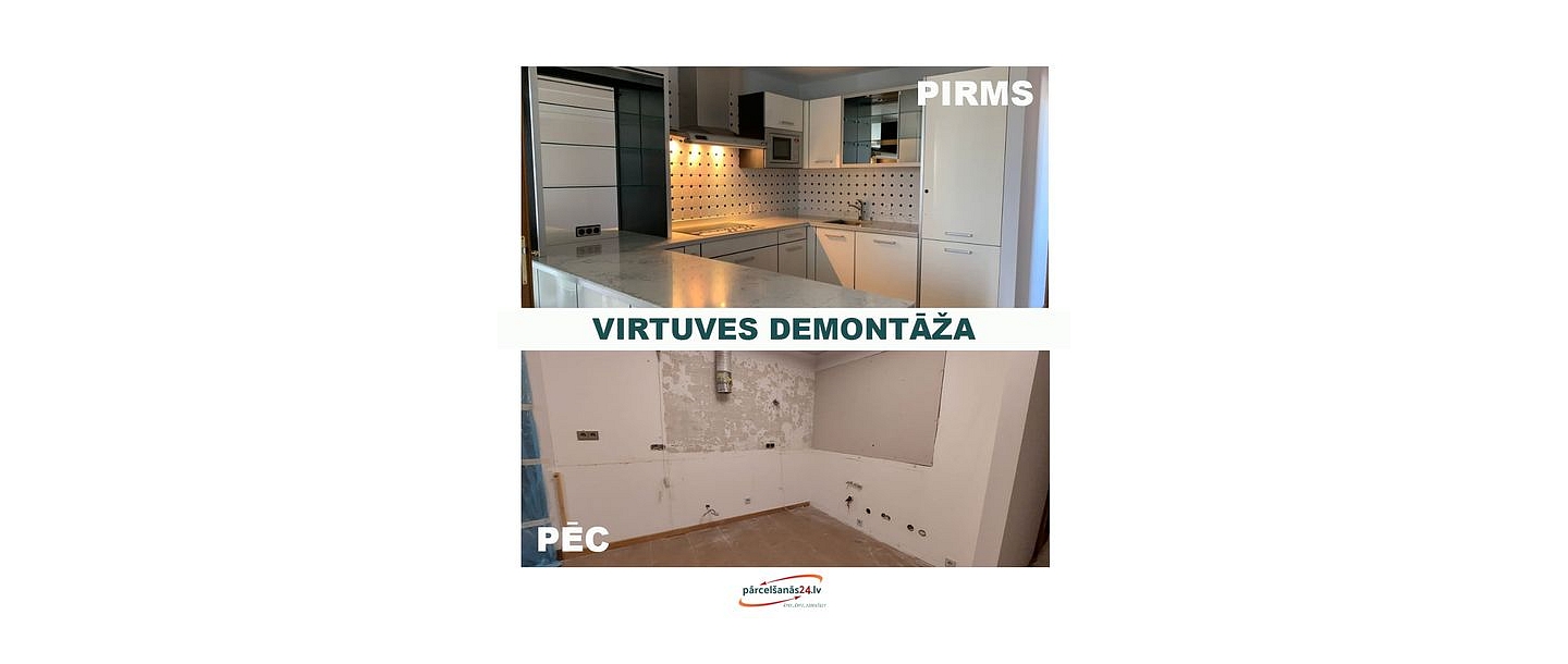 Kitchen dismantling