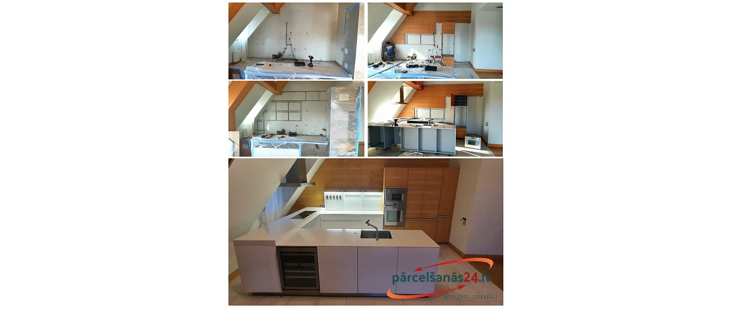 Сборка кухни