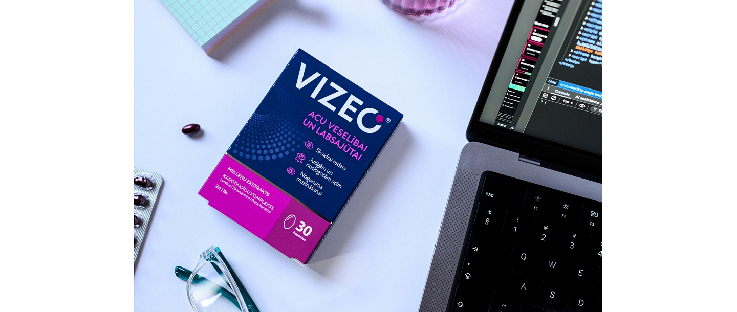VIZEO capsules for tired eyes