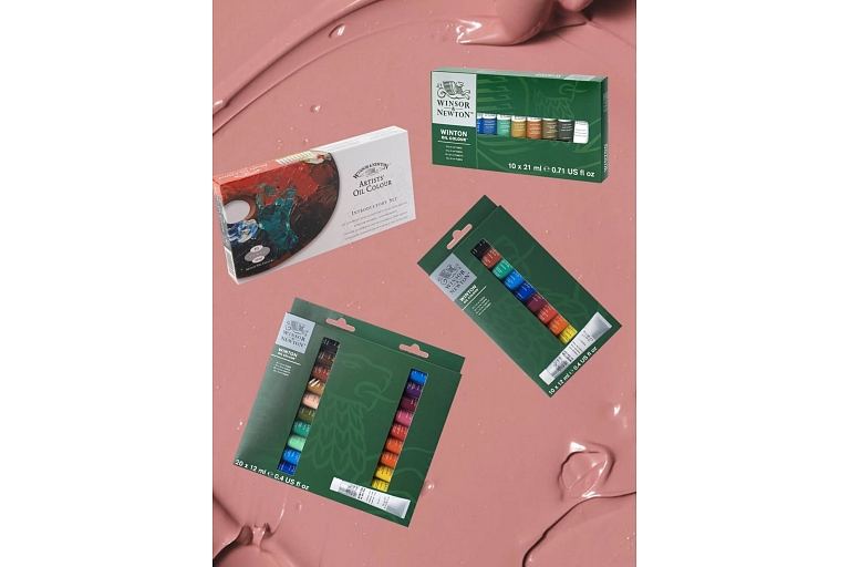 Winsor & Newton oil paint sets
