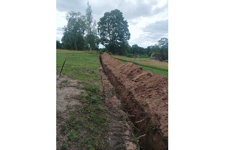 sewerage construction