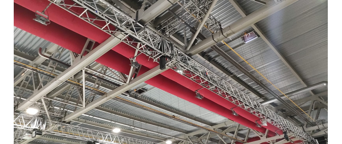 FabricAir gaisa vadi sarkanā krāsā