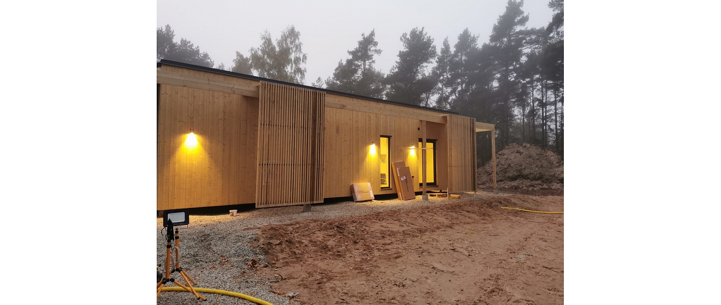 Design of modular houses