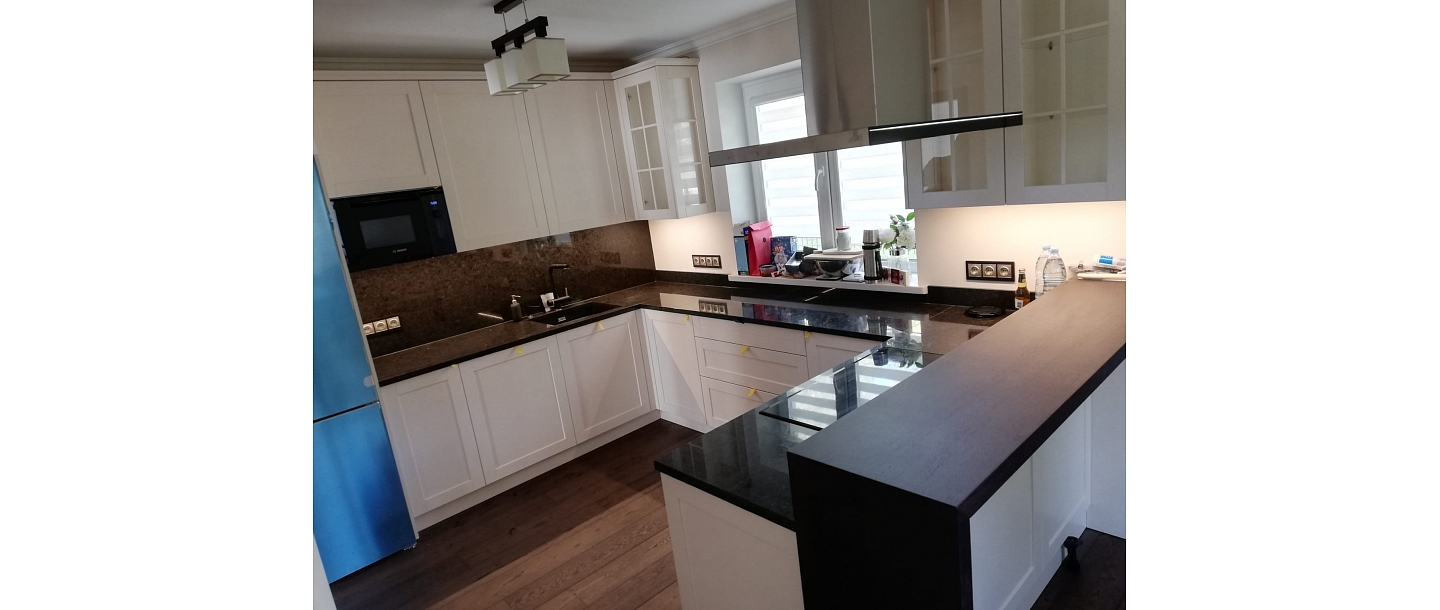 Coffe Brown granite top, Ikšķile