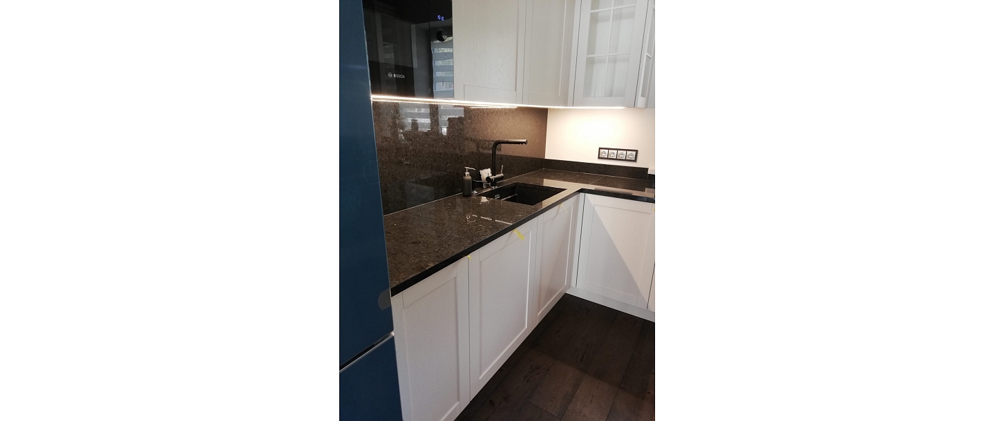 Coffe Brown granite top, Ikšķile