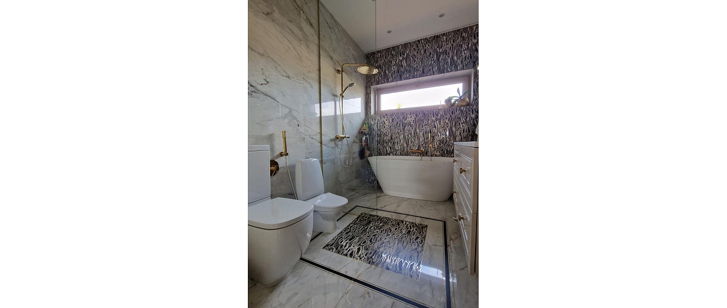 Интерьер ванной комнаты