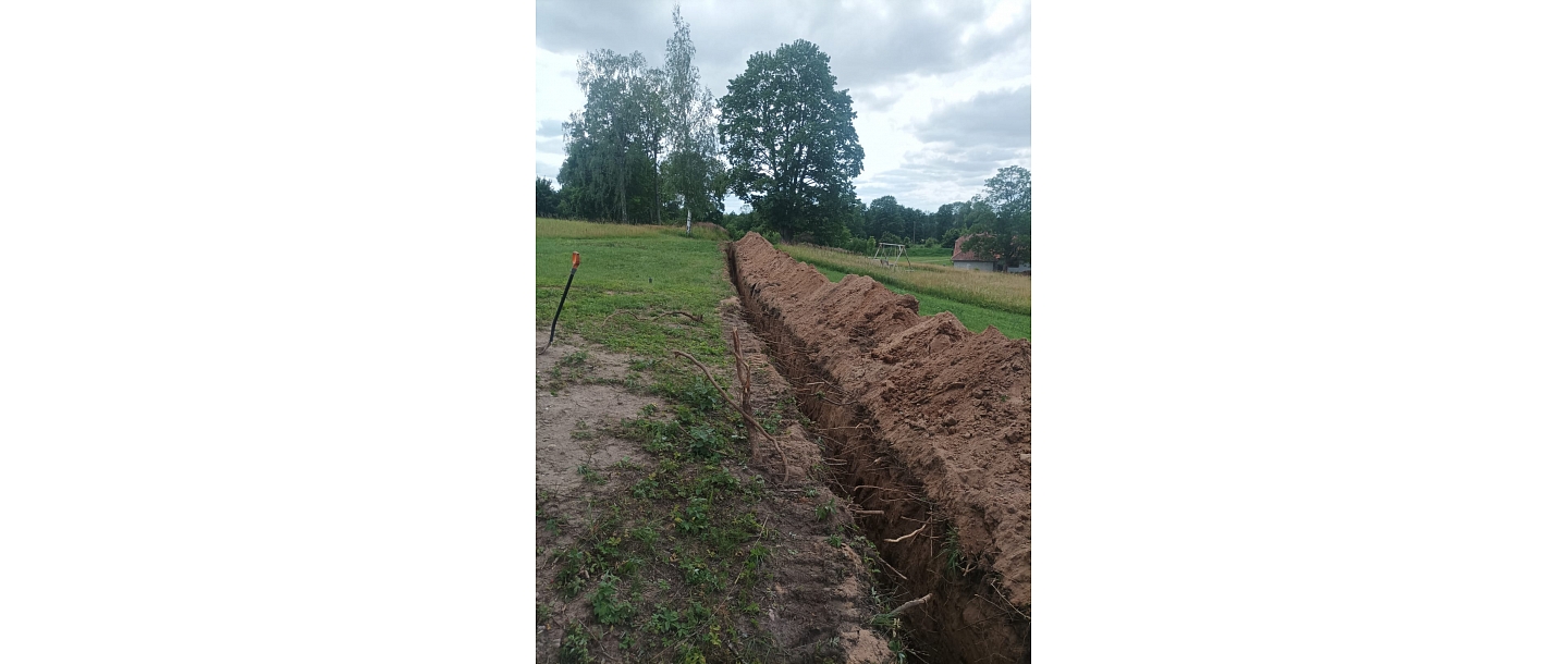 sewerage construction