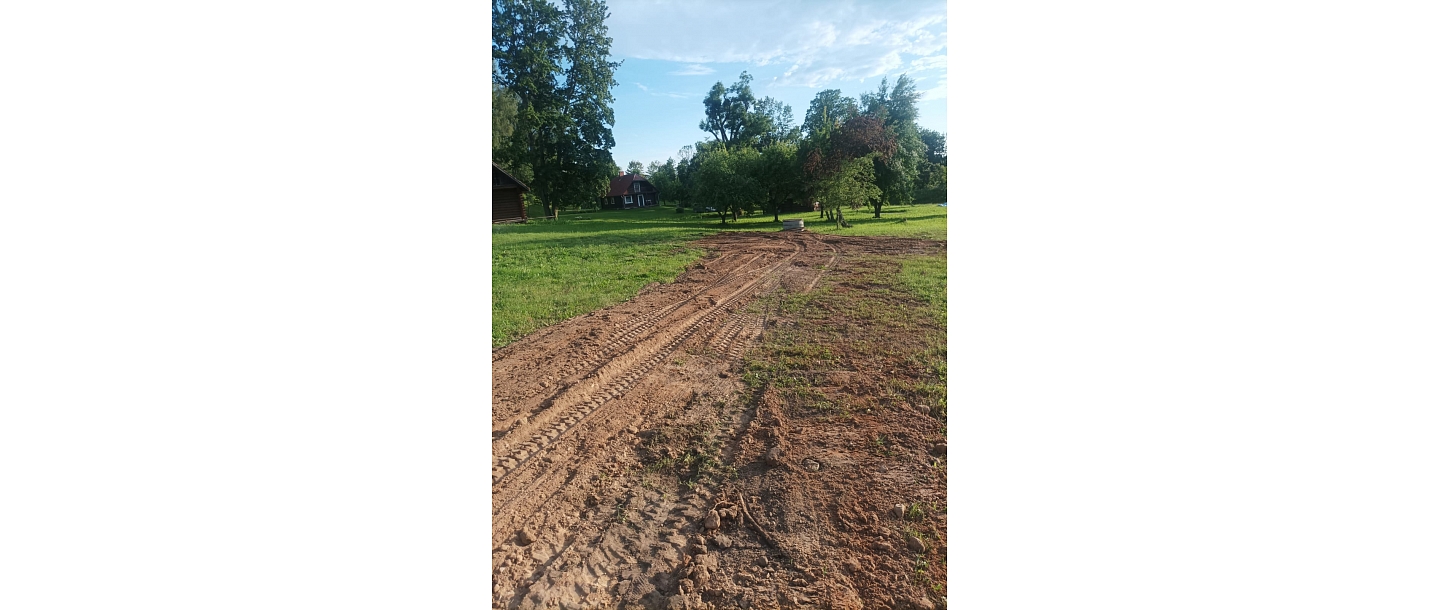 ekskavatora pakalpojumi