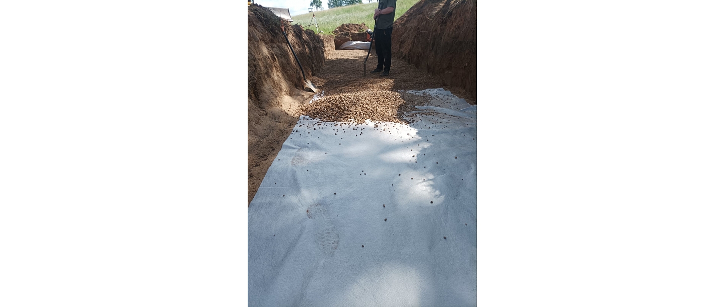 construction of a treatment plant