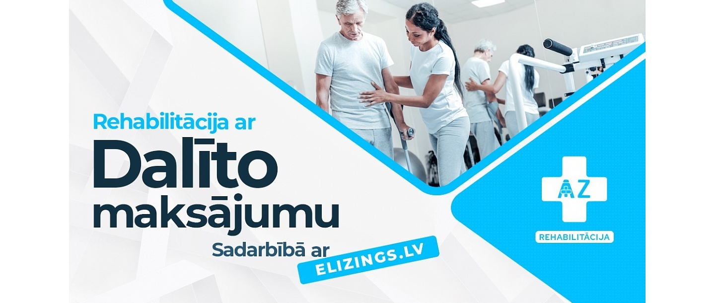 Ar dalīto maksājumu norēķināties par rehabilitācijas pakalpojumiem