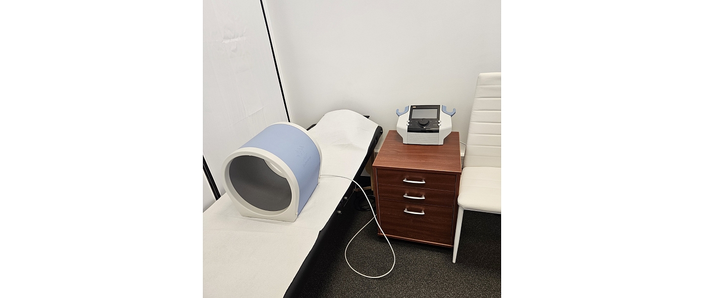 Ultrasound, phonophoresis, magnetic therapy, darsonvalization and TENS, etc. procedures.