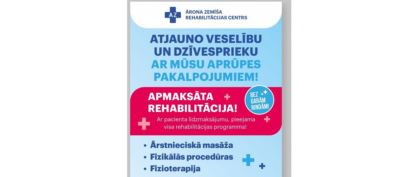 Apmaksātas programmas ar ierobežotām kvotām – piesakies laicīgi, jo vietu skaits ir ierobežots!
