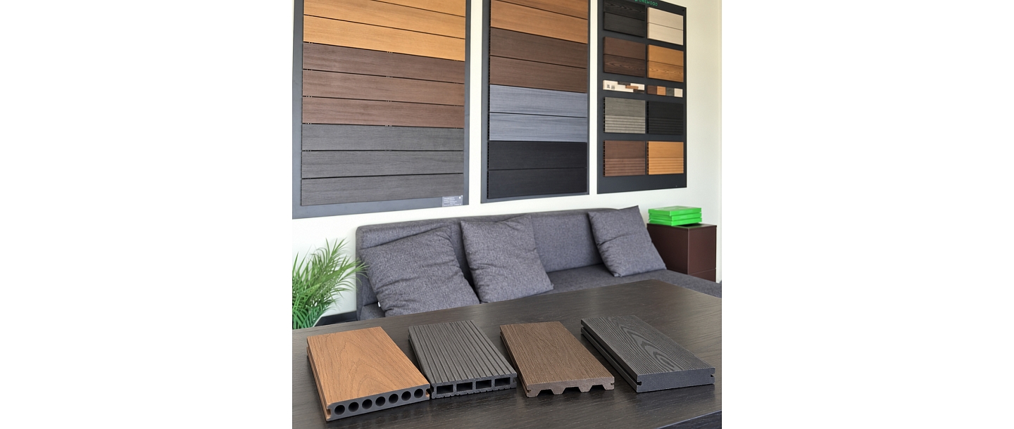 WPC decking boards