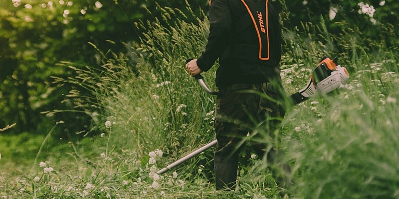 Lawn mowing