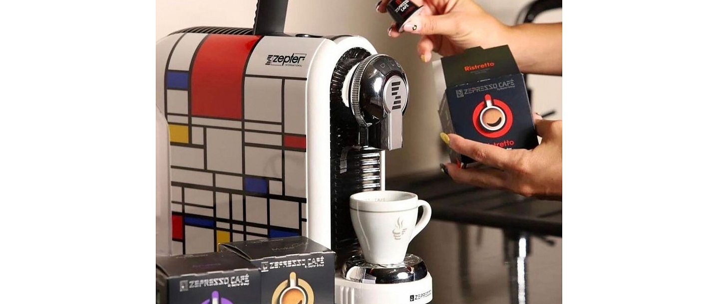 Zepresso Mondrian — широкий ассортимент напитков, отличное качество