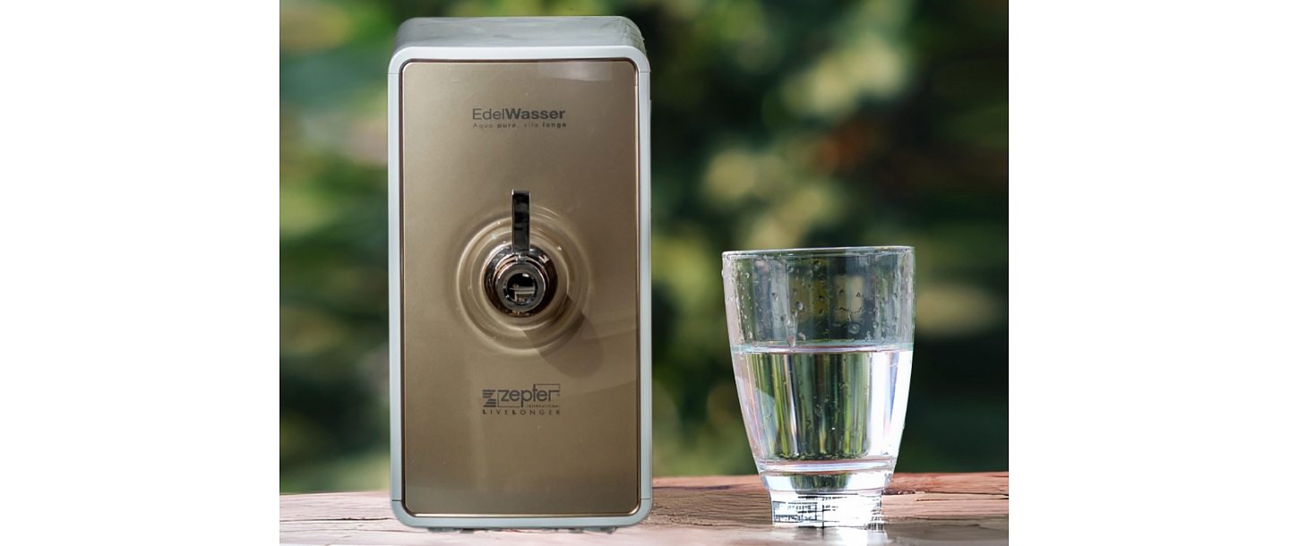Zepter&amp;#39;s solution for pure water - EdelWasser machine