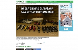 Transportlīdzekļu glabātuve Ādažos