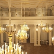 Restoration. Chandeliers of the Presidential Palace after restoration