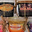 Body faces, leg, foot creams, masks, scrubs, butter. ECO products