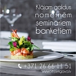 Galdu klāšana nometnēm, semināriem, banketiem