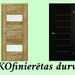 Eko finierētas durvis