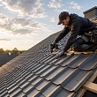 Roofing work and installation of coverings
