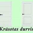 Krāsotas durvis