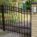 Gates with forgings