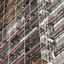 Facade scaffolding rental