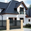 Elements of metal fences