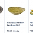 Trauki, galda servēšanas piederumi